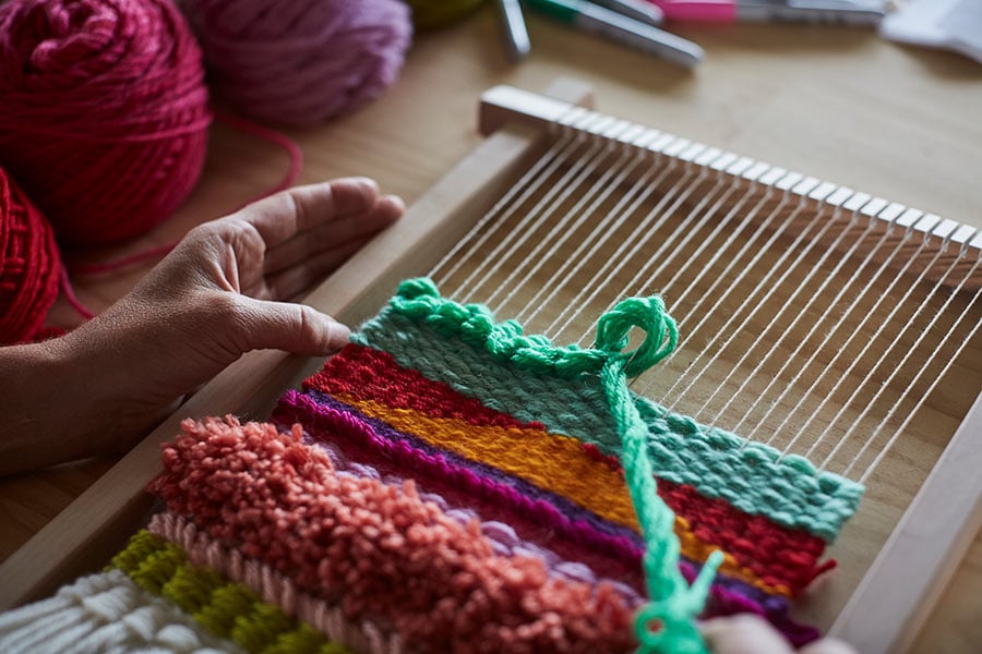 How to weave a tapestry