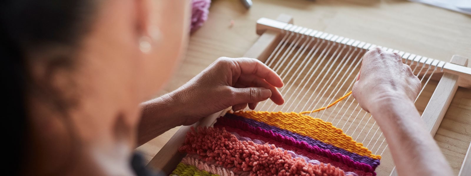 How to Weave With Wool. 