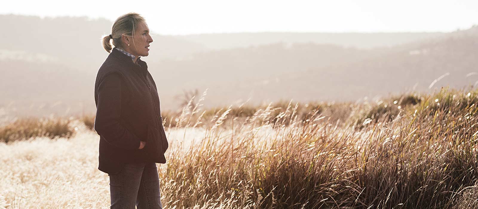 Georgina Wallace, Tasmanian woolgrower and the first female to become President of the Australian Association of Stud Merino Breeders